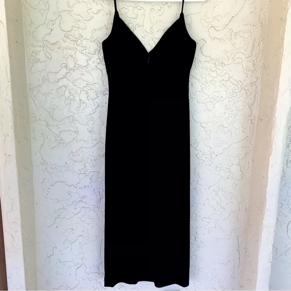 ✨Huey Waltzer for Saks Fifth Avenue Formal Black Dress, Sz8 - Picture 4 of 5